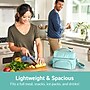 bentgo Deluxe Insulated Lunch Bag, 2-Compartment, Coastal Aqua (BGOBG2-CA)~#|#~1F842544-839D-4F37-BAC8EB3A2277025E_sc7