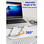 Uncaged Ergonomics 10.2" x 10" Metal Swivel Laptop Stand 2.0, White (SLS-White)~#|#~1F86EFC2-5F28-4CB0-9C4688F3EAF4E83C_sc7