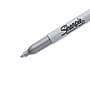 Sharpie Metallic Permanent Marker, Fine Bullet Tip, Metallic Silver Ink, 36/Pack (SAN9597)~#|#~1F8811F3-91AE-4383-86DC7CBBC4FD3B89_sc7