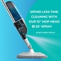 True & Tidy Microfiber Flat Spray Mop, White (SPRAY-250-WHITE)~#|#~1F88F047-A620-4C79-AC353311216C02B3_sc7