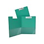 Davis Group Premium Polypropylene Clipboard, Letter Size, Green, 10/Pack (4511-04-10)~#|#~1F8BA77F-2AD6-4037-ABE8BE5BC5774B43_sc7