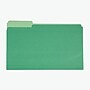 Pendaflex File Folder, Straight Cut, Assorted, Legal Size, Bright Green, 100/Box (153 1/3 BGR)~#|#~1F96545C-9072-49D3-9AA9B8DC4C84A2BA_sc7