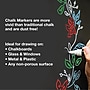 Excello Global Products Washable Chalk Marker, 1-2mm Tip, Assorted Colors (EGP-HD-0512-S)~#|#~1F98F473-12EA-459B-B23A61E2A38E8530_sc7