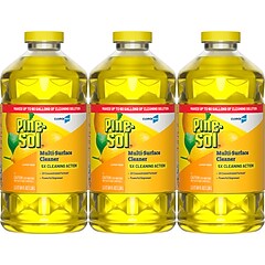 Pine-Sol Multi-Surface Cleaner Degreaser, Lemon Fresh Scent, 80 fl