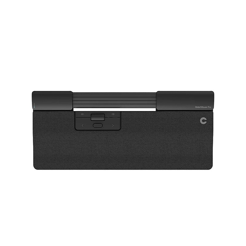 Contour Design SliderMouse Pro Vegan Leather Regular Wrist Rest, Wired, Black (CDSMPRO20210) image 1