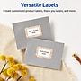Avery Rectangle Multipurpose Labels, 2" x 3", White, 80/Pack (19479370477)~#|#~1FA26E46-6814-4053-AE23904236C1A32F_sc7