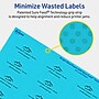 Avery Laser/Inkjet Multipurpose Rectangle Labels, 1" x 2", Bright Blue, 1920/Box (94220)~#|#~1FA45DA9-DB8A-4ED3-93573EFDB531A76C_sc7