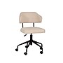 Linon Home Decor Products Tristan Armless Fabric Swivel Computer and Desk Chair, Beige (178535BEIGE01U)~#|#~1FA63D7A-72A7-48DA-9A80EBA42B248028_sc7