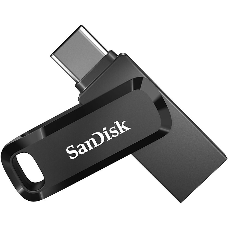 SanDisk Ultra Dual Drive Go 512GB USB 3.1 Type-C Flash Drive, Black (SDDDC3-512G-A46) image 1