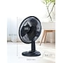 Black & Decker 12" Oscillating Desk Fan, 3-Speed, Black (BFDT12SB)~#|#~1FB42AC8-D833-46AA-ACD1E01E84BB5331_sc7