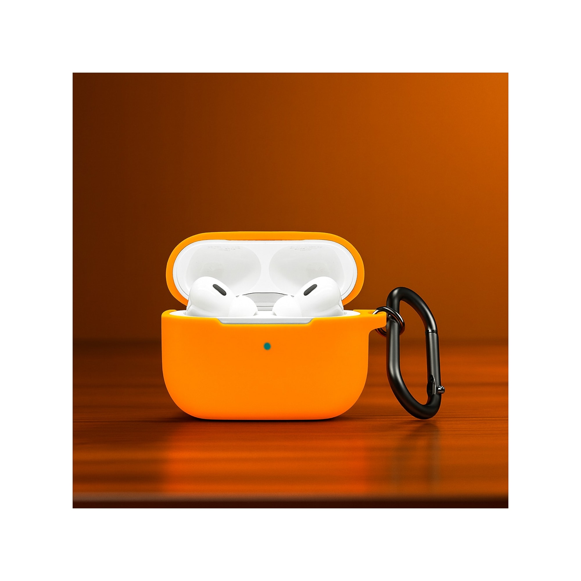 SaharaCase Venture Series Silicone Case Kit for AirPods Pro 3, Anti-Shock Material, Blazing Orange (HP00210) Sansujyuku sansujyuku.com