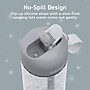 bentgo Plastic Water Bottle, 15 oz., Silver Glitter (BGKDWB1-SL)~#|#~1FB83D5C-C3FA-4B71-81F9C138178AF61B_sc7