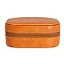 Household Essentials Vegan Leather Travel Jewelry Organizer Box, Caramel (HE1177)~#|#~1FB9332B-9DC4-47EF-9CE3CA9D894C3D57_sc7