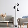 Simple Designs 64" Metal 3-Light Tree Floor Lamp, Black (LF2007-BLK)~#|#~1FBB2BF0-9327-451C-8162D99819DD81E6_sc7