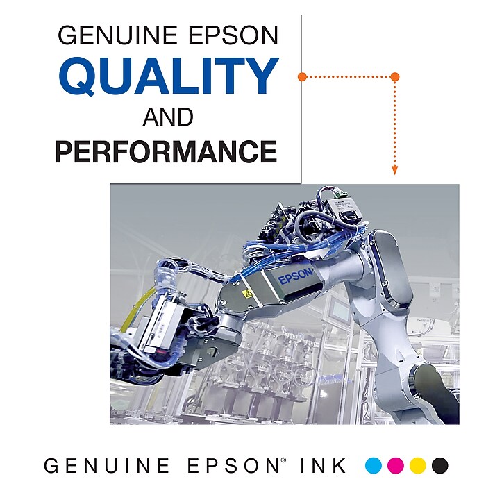 Epson 232 Cyan/Magenta/Yellow Standard Yield Ink Cartridges, 3