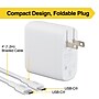 NXT Technologies™ Universal USB-C Wall Charger with USB-C Cable, White (NX60448)~#|#~1FBE1224-D667-49D3-83691CBF5090CB47_sc7