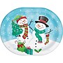 Say Hooray! Frosty Friends Paper Plates and Guest Towels Kit, Multicolored, 48/Pack (DTC9390E2H)~#|#~1FBEDB9B-C222-4C88-B6ADDFF9E70D2EEB_sc7