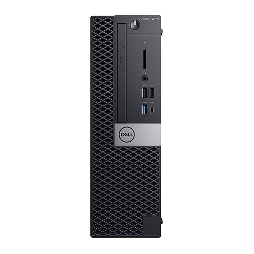 Dell OptiPlex 7070 SFF Refurbished Desktop Computer, Intel Core i7