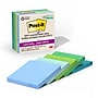 Post-it Oasis Recycled Super Sticky Notes, 3" x 3", Oasis Collection, 70 Sheets/Pad, 5 Pads/Pack (654R-5SST)~#|#~1FC1CD62-D14C-47FB-95591CEC951BD9D0_sc7