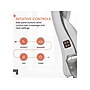 Sharper Image S-600 Active Lumbar Heated Ergonomic Bonded Leather Swivel Executive Massage Chair, Off-White (60098-OWHT)~#|#~1FC51253-21B2-4777-96AB9BA988D4D941_sc7