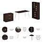 Bush Business Furniture Vista 60"W Desk with Lateral File Cabinet and Bookcase, Black Walnut (VST012BWSU)~#|#~1FC6B5B9-7822-4F11-A70FED0CD1A68FBA_sc7