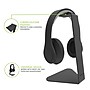 Kanto Universal Headphone Stand, Black (H1)~#|#~1FCE5AE6-8600-4432-BBE88CE32BE61CEC_sc7