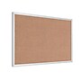 U Brands Cork Bulletin Board, 35" x 23", Silver Aluminum Frame~#|#~1FD1A0EC-0079-40FB-A579C48BBA71453C_sc7