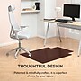 Anji Mountain Standard Bamboo Carpet & Hard Floor Chair Mat with Lip, 36" x 48", Dark Cherry (AMB24004)~#|#~1FD34198-3D70-44EC-8955C8F5C8FD2E83_sc7