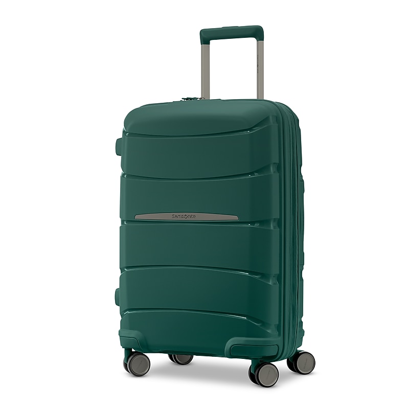 Samsonite Outline Pro 10.0" Hardside Carry-On Suitcase, 4-Wheeled Spinner, Emerald Green (137393-1327) image 1