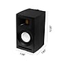 Fluance Ri71 Stereo Bluetooth Bookshelf Speakers with AMT Tweeters, Black Ash (RI71)~#|#~1FD681C8-BCFA-4321-94BE91D662F0BC8A_sc7