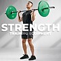 Sunny Health & Fitness Elite 2" Rubber Olympic Weight Plates, 10 lbs., White, 2/Set (SF-OP01-10)~#|#~1FDB84ED-DFDD-4A71-BBD1A9A096F77741_sc7