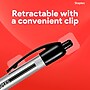 Staples® Retractable Ballpoint Pens, Fine Point, 0.7mm, Black Ink, Dozen (50786-CC)~#|#~1FE2CEF6-A982-4DD3-863F976F10405A4E_sc7
