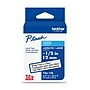 Brother P-touch Laminated Label Tape, ~1/2" x 26.2', White on Clear (TZe135)~#|#~1FEFEBA7-8C47-4B0A-88A703C3F98FD0F3_sc7