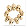 Nearly Natural Halloween Skull Wreath, 20" (W1203)~#|#~1FF356D6-B0A9-4BCA-9A4012C2600252BB_sc7