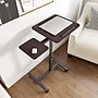 Seville Classics airLIFT 26"W Manual Rectangular Tilting Height Adjustable Mobile Sitting Desk, Walnut (WEB662)~#|#~1FF62EBE-4C83-46CE-B932E27531A9D9C5_sc7
