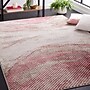 Safavieh Palma 9' x 12' Rectangle Indoor Area Rug, Machine Made, Light Gray/Red (PAM324F-9)~#|#~1FF8DDF9-BB4C-4862-8766C7FCEBDE7182_sc7