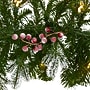 Nearly Natural Snow Tipped Artificial Christmas Garland with Berries, 6' (4464)~#|#~20040AB4-44E6-4814-85D7D0AE9CC9DC8A_sc7