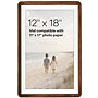 Excello Brands 12" x 18" Wood Picture Frame, Brown (PF-1218-BTWD)~#|#~200619F5-7D6E-4B7B-A6443E3FA83A3516_sc7