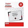 Staples Plastic Sleeve, 9" x 12", Clear, 50/Pack (ST63083)~#|#~200DAD86-38B9-414A-93187B10B3EDF4C8_sc7