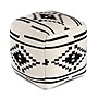 Anji Mountain Noir Noor Fabric Square Pouf Ottoman (AMBPF019-1818)~#|#~200E3B4D-D982-4C43-BDA2A1BB8516E993_sc7
