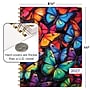2027 Excello Brands 9" x 11" Weekly & Monthly Standard Planner, Paperboard Cover, Colorful Butterflies (FSHN-CY27-8511-58)~#|#~20113D32-C6E8-4D71-A3F0341DA80067FE_sc7