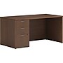 HON Mod 60"W x 30"D Single-Pedestal Desk, Sepia Walnut (HLPLDS60PSSE1)~#|#~201ADAC2-2745-4721-8CCC58ABB6AB1E7F_sc7