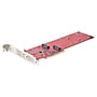 StarTech.com 2-Port M2 PCIe SSD Adapter Card, PCI Express Card for NVMe Drives (DUAL-M2-PCIE-CARD-B)~#|#~201AEC9F-9C7B-49B1-93E58864DC942038_sc7