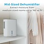 Pure Enrichment PureDry Deluxe Portable Dehumidifier, 2-Speed, White (PEDEHLRG)~#|#~201CF25C-3BD5-4011-87C361645A8728C6_sc7