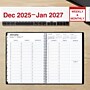 2026 Staples 8" x 11" Weekly & Monthly Appointment Book, Black (ST21488-26)~#|#~201F1B02-3666-4202-84CEED7DD54D9664_sc7