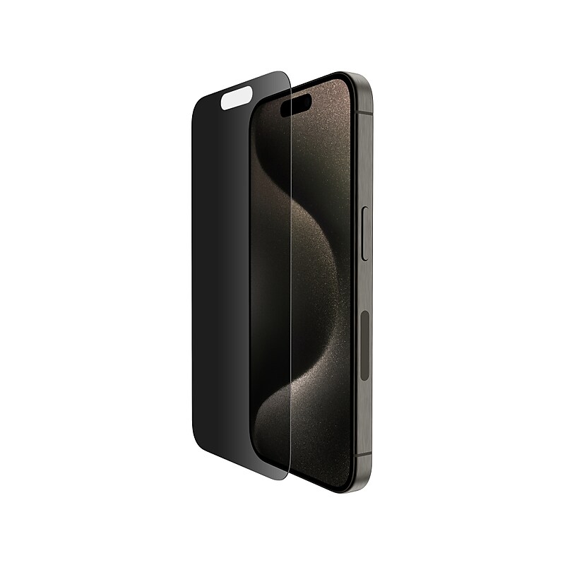 Belkin ScreenForce Tempered Glass Protector for iPhone 15 Pro (OVA149zz) image 1