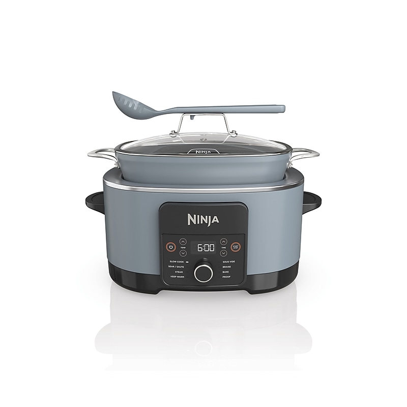 Ninja Foodi 8.5 Qt. Slow Cooker, Seasalt Grey (MC1001) image 1