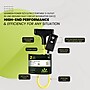 GoGreen Power 12/3 2' Portable Tri-Tap GFCI, Yellow (GG-12402)~#|#~2028542A-29F8-49B7-853120079D6093FD_sc7