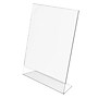 Deflect-O Image Document Holder, 8.5" x 11", Vertical, Table Top, Clear Plastic (69701)~#|#~2028E409-9F47-4277-B2178E97E9B691F8_sc7