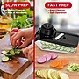 Brentwood Plastic Mandoline & Grater, Black (KA-5046BK)~#|#~202CAD9A-3716-4B2F-A2B16C0C9032FC76_sc7